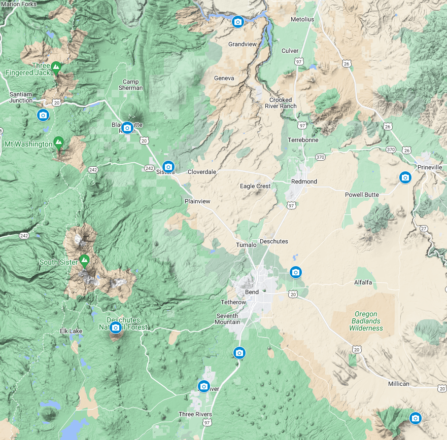 Private: Webcam Locations Map